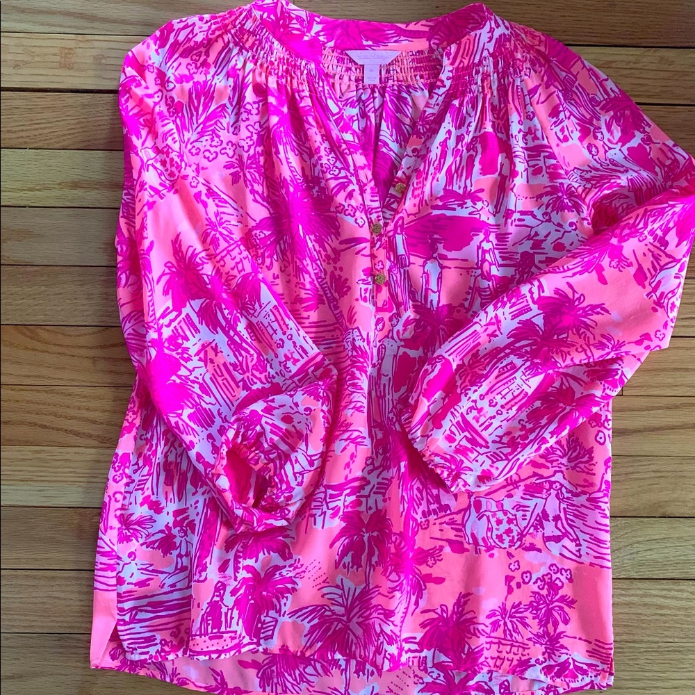Lilly Pulitzer Elsa Top. Size XS. Excellent condition!